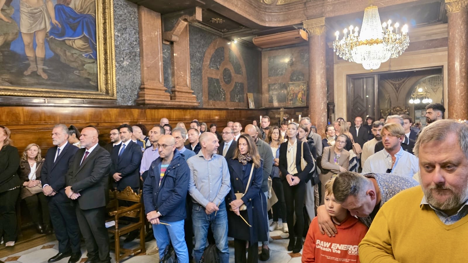 Erzbischöfliche Göttliche Liturgie und Doxologie zum Nationalfeiertag Zyperns in der Kathedrale zur Heiligen Dreifaltigkeit in Wien