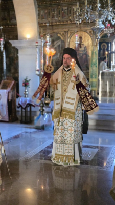 Erzbischöfliche Göttliche Liturgie im Kloster des heiligen Georg Epanosifis und Erzbischöfliches Trisagion zum Gedenken an Metropolit Michael von Austria