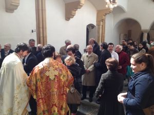 Metropolit Arsenios besucht die orthodoxe Gemeinde in Graz